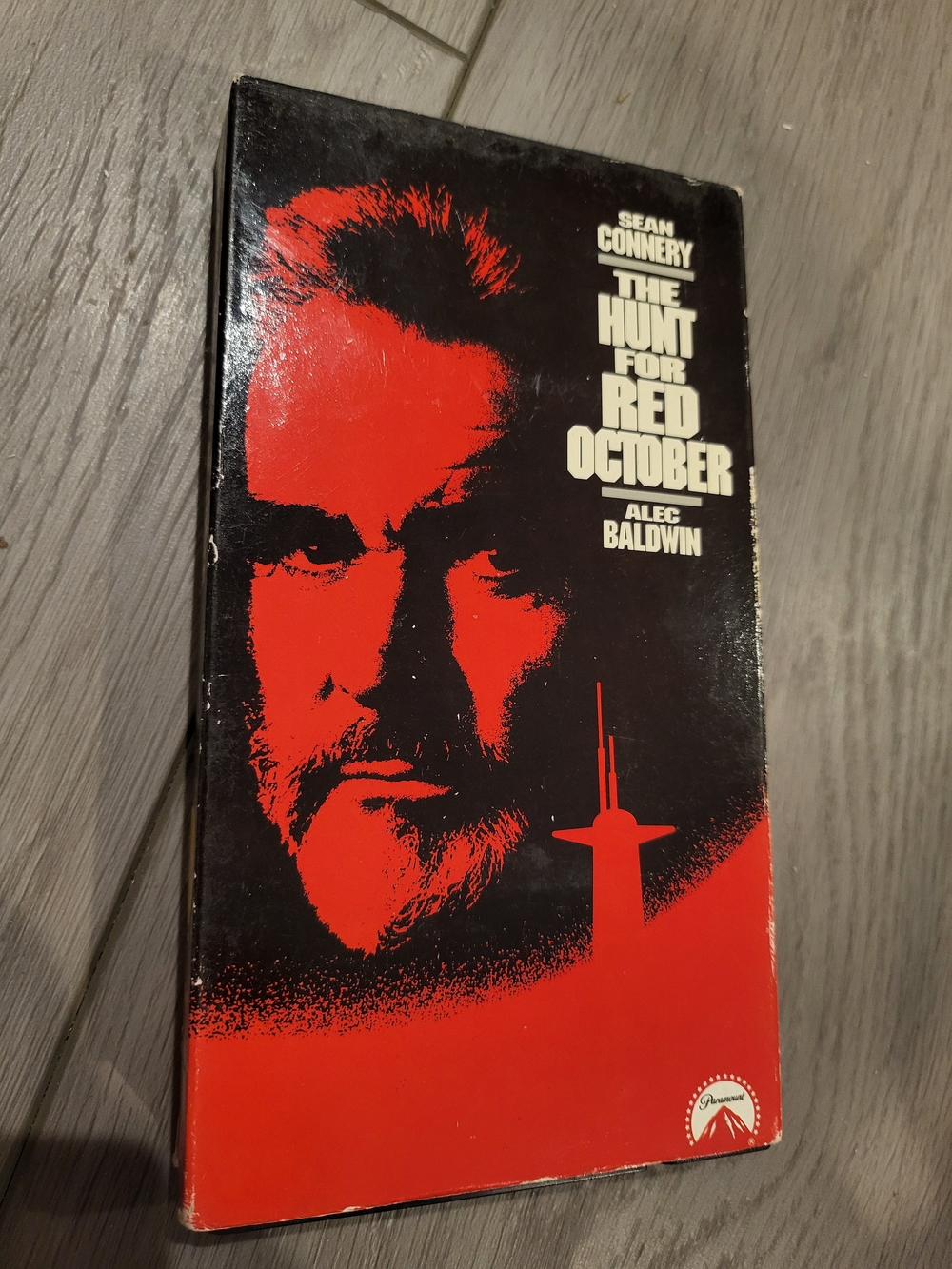 The Hunt for Red October VHS Sean Connery 1990